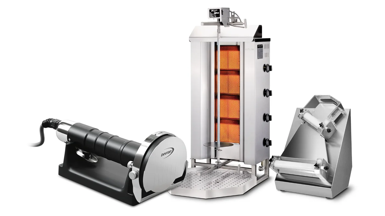 CEYLAN Kernprodukte: elektrisches Dönermesser, Dönergrill und Küchentechnik